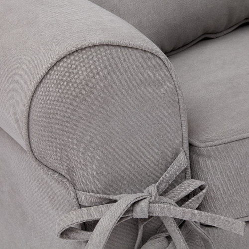 Диван Secret De Maison Butterfly (mod.5220-60), дерево береза, ткань: хлопок, 213х95х88см, серый / AJ808-36