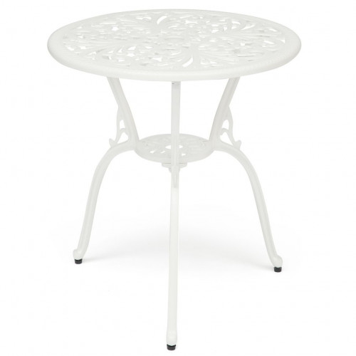 Комплект Secret De Maison Romance (стол +2 стула), алюминиевый сплав, D60/H67, 53х41х89см, butter white