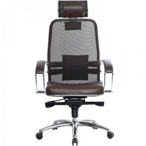 Кресло Метта Samurai SL-2.04 MPES коричневый, сетчатая ткань