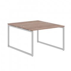 Стол 2-х местный XQWST 1214 Дуб Сонома/Алюминий 1200х1406х750