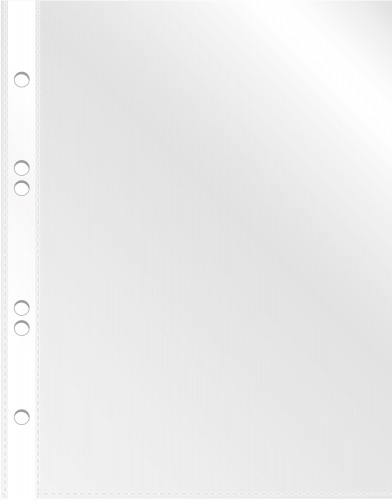 Папка-вкладыш Бюрократ Премиум -013A5T тисненые А5 40мкм (упак.:100шт)