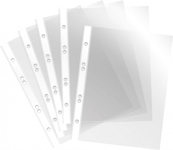 Папка-вкладыш Бюрократ Премиум -013A5T тисненые А5 40мкм (упак.:100шт)