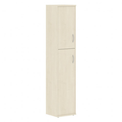 Шкаф колонка с глухой малой и средней дверьми СУ-1.8Л Клен* 406х365х1975