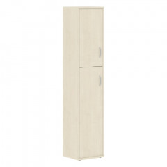 Шкаф колонка с глухой малой и средней дверьми СУ-1.8Л Клен* 406х365х1975