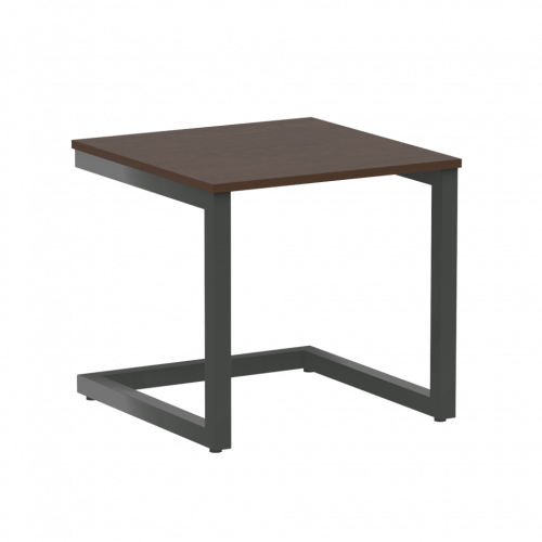 Home Office Стол журнальный VR.SP-2-58.G Венге/Антрацит металл 580*600*550