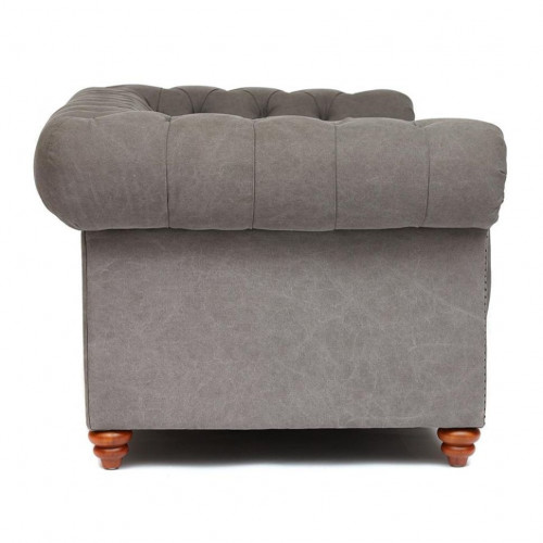 Диван Secret De Maison Chesterfield (mod. 5137-40), дерево береза, ткань: хлопок, 183х99х77см, cерый / AJ808-12