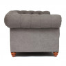 Диван Secret De Maison Chesterfield (mod. 5137-40), дерево береза, ткань: хлопок, 183х99х77см, cерый / AJ808-12