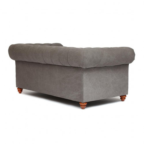 Диван Secret De Maison Chesterfield (mod. 5137-40), дерево береза, ткань: хлопок, 183х99х77см, cерый / AJ808-12