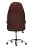 Кресло BOSS (хром), кож/зам, коричневый/коричневый перфорированный, 2 TONE/2 TONE /06