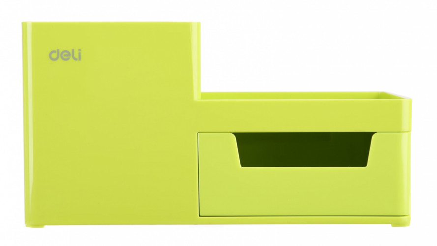 Органайзер настольный Deli EZ25150 Rio 175x90x92мм зеленый пластик
