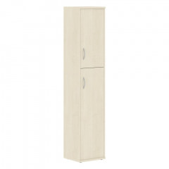 Шкаф колонка с глухой малой и средней дверьми СУ-1.8Пр Клен* 406х365х1975