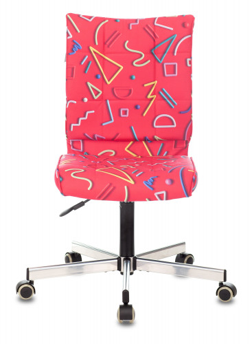 Кресло Бюрократ CH-330M малиновый Sticks 05 крестов. металл хром
