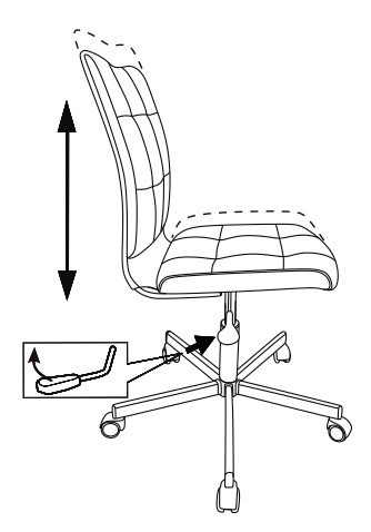 Кресло Бюрократ CH-330M малиновый Sticks 05 крестов. металл хром