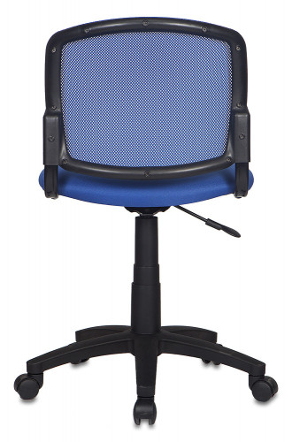 Кресло Бюрократ CH-296NX синий сиденье темно-синий 15-10 сетка/ткань крестов. пластик