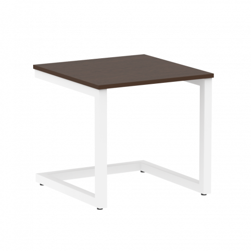 Home Office Стол журнальный VR.SP-2-58.G Венге/Белый металл 580*600*550