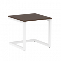 Home Office Стол журнальный VR.SP-2-58.G Венге/Белый металл 580*600*550