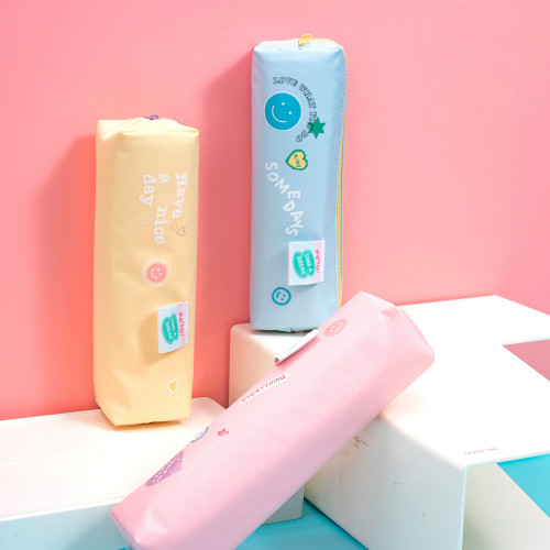 Пенал Deli EH938 ассорти 1отд. 220х50х50 ткань