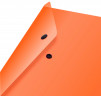 Конверт на кнопке Бюрократ Double Neon DNEPK803A4OR A4 гориз. пластик 0.15мм оранжевый