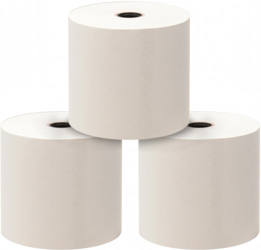 Лента чековая 3-02/0159 80мм 80м 12mm термобумага (упак.1шт)