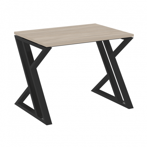 Loft Стол рабочий VR.L-SRZ-1.7 Дуб аттик/Чёрный металл 980*720*750