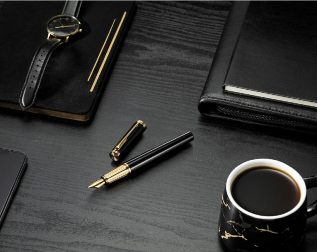 Ручка перьев. Parker Ingenuity Core F570 (2182005) Black GT F сталь нержавеющая подар.кор.