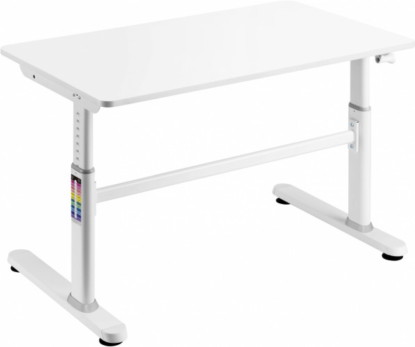 Стол детский Cactus CS-KD-LGY столешница МДФ светло-серый каркас светло-серый 100x80x60см