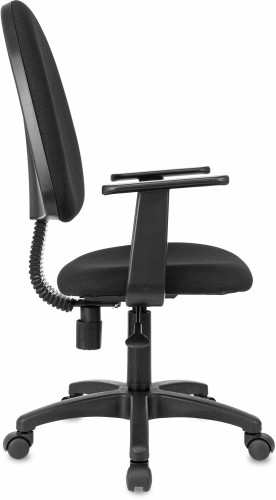 Кресло Бюрократ CH-1300 черный Престиж+ крестов. пластик