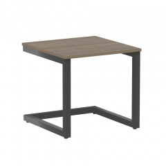 Home Office Стол журнальный VR.SP-2-58.G Вяз/Антрацит металл 580*600*550