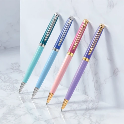 Ручка шариков. Waterman Hemisphere Colour Blocking (2179899) Pink GT M син. черн. подар.кор.