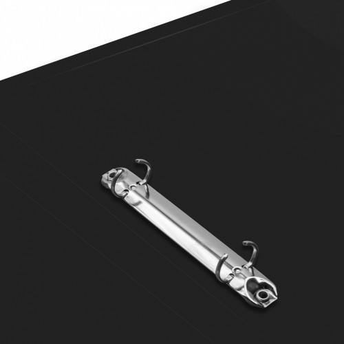 Папка на 2-х кольцах Бюрократ -0812/2R A4 пластик 0.8мм кор.40мм внутр. с вставкой ассорти