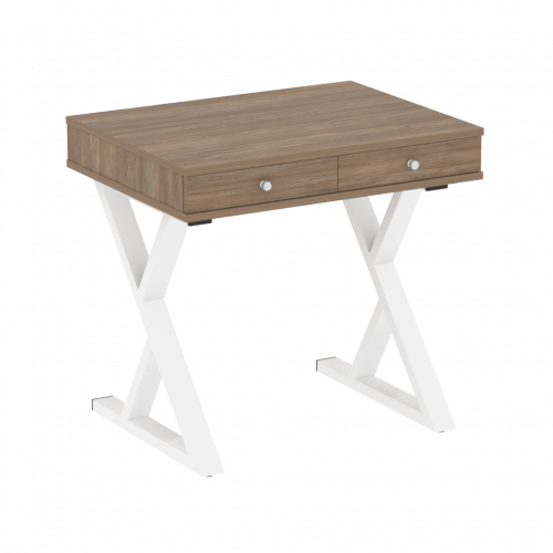 Home Office Стол письменный VR.SP-1-79.M Дуб аризона/Белый металл 794*600*750