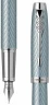Ручка перьев. Parker IM Premium F318 (CW2143651) Blue Grey CT F сталь нержавеющая подар.кор.