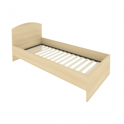 Light Кровать с ортопедическим основанием и изголовьем С-КИ-90 Акация 950*2050*900