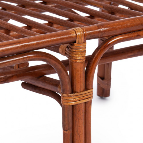 Комплект для отдыха "BAHAMA" (диван + 2 кресла + стол со стеклом ) /с подушками/, coco brown (коричневый кокос)