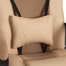 Кресло DRIVER (22), кож/зам/ткань, бежевый/бронза, 36-34/TW-21