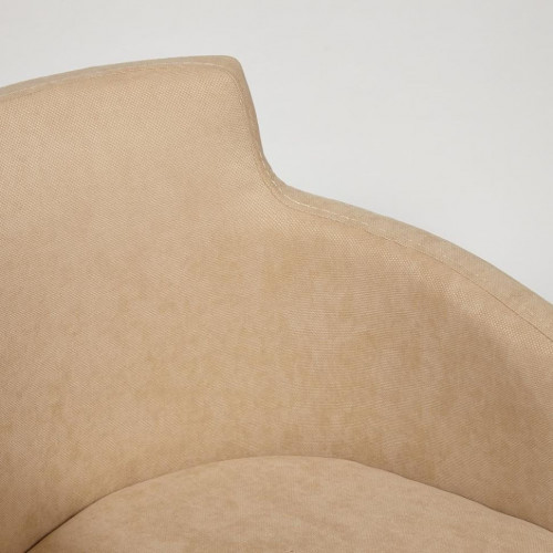 Кресло KNEZ, Бук, 59,5 х 57 х 79,5 см , ножки: натуральный , ткань: бежевый (panda 18)