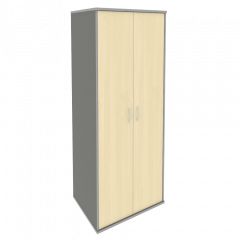 Riva Гардероб А.ГБ-2 Клён металлик 770*580*1980