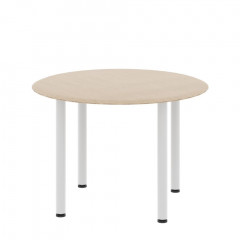 Конференц-стол круглый WRT 110 Бук Тиара 1100хх750 WAVE