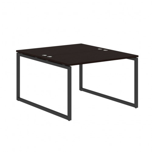 Стол 2-х местный XQWST 1214 Легно темный/Антрацит 1200х1406х750
