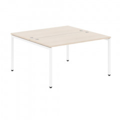 Стол 2-х местный XWST 1414 Бук Тиара/Белый 1400х1406х750 XTEN-S