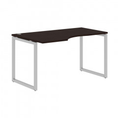 Стол эргономичный XQCET 149(L) Легно темный/Алюминий 1400х900х750