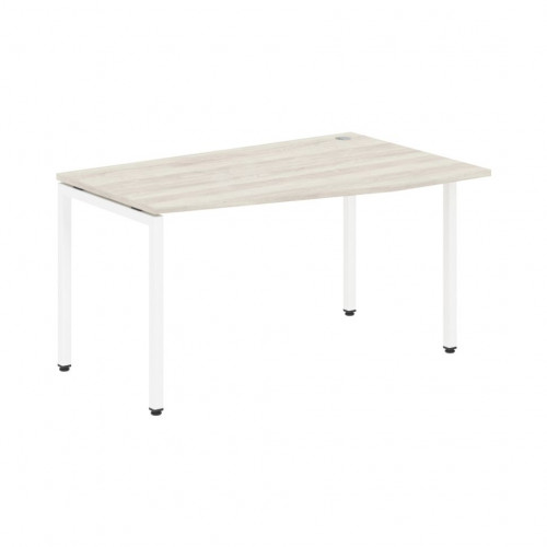 Стол эргономичный XSCT 149(R) Сосна Эдмонт/Белый 1400х700/900х750 XTEN-S