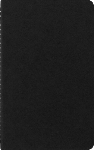 Блокнот Moleskine CAHIER JOURNAL QP317 Large 130х210мм обложка картон 80стр. клетка черный (3шт)