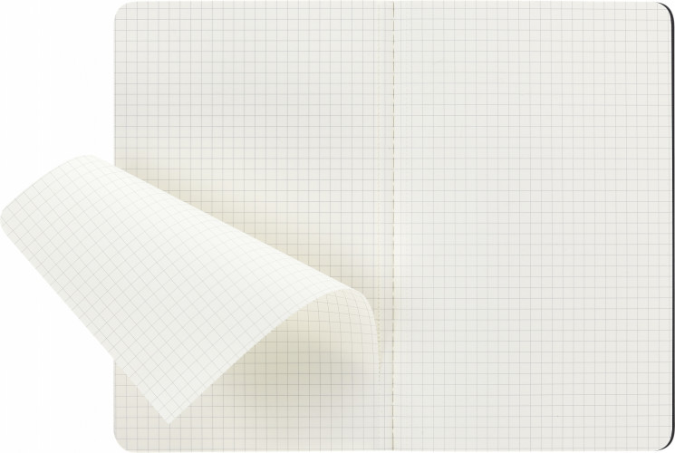 Блокнот Moleskine CAHIER JOURNAL QP317 Large 130х210мм обложка картон 80стр. клетка черный (3шт)