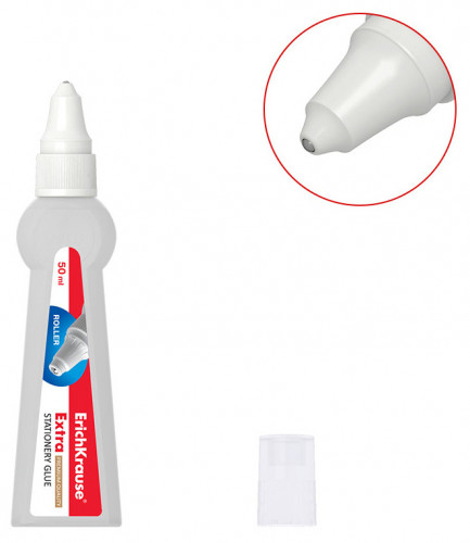 Клеющий роллер Erich Krause Extra 2877 50мл прозрачный