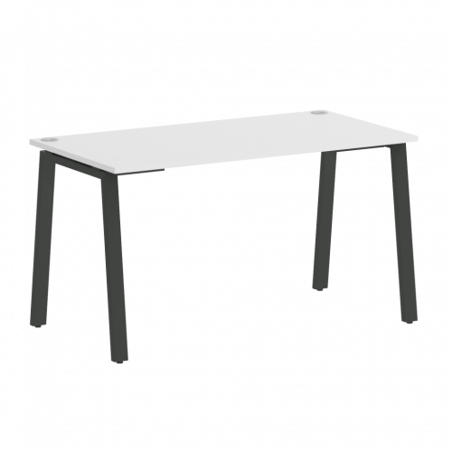 Home Office Стол письменный VR.SP-3-138.A Белый бриллиант/Антрацит металл 1380*720*750