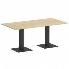 Home Office Стол прямоугольный VR.SP-5-180.2 Акация/Антрацит металл 1800*900*750