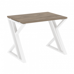 Loft Стол рабочий VR.L-SRZ-1.7 Тиквуд тёмный/Белый металл 980*720*750