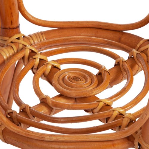 Комплект для отдыха "BAHAMA" (диван + 2 кресла + стол со стеклом ) /с подушками/, Honey (мед)