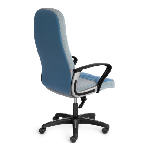 Кресло ADVANCE, ткань/кож/зам, голубой, фостер 15/0420